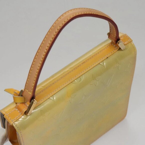 LOUIS VUITTON Monogram Vernis Spring Street Hand Bag Gris - Picture 7 of 16